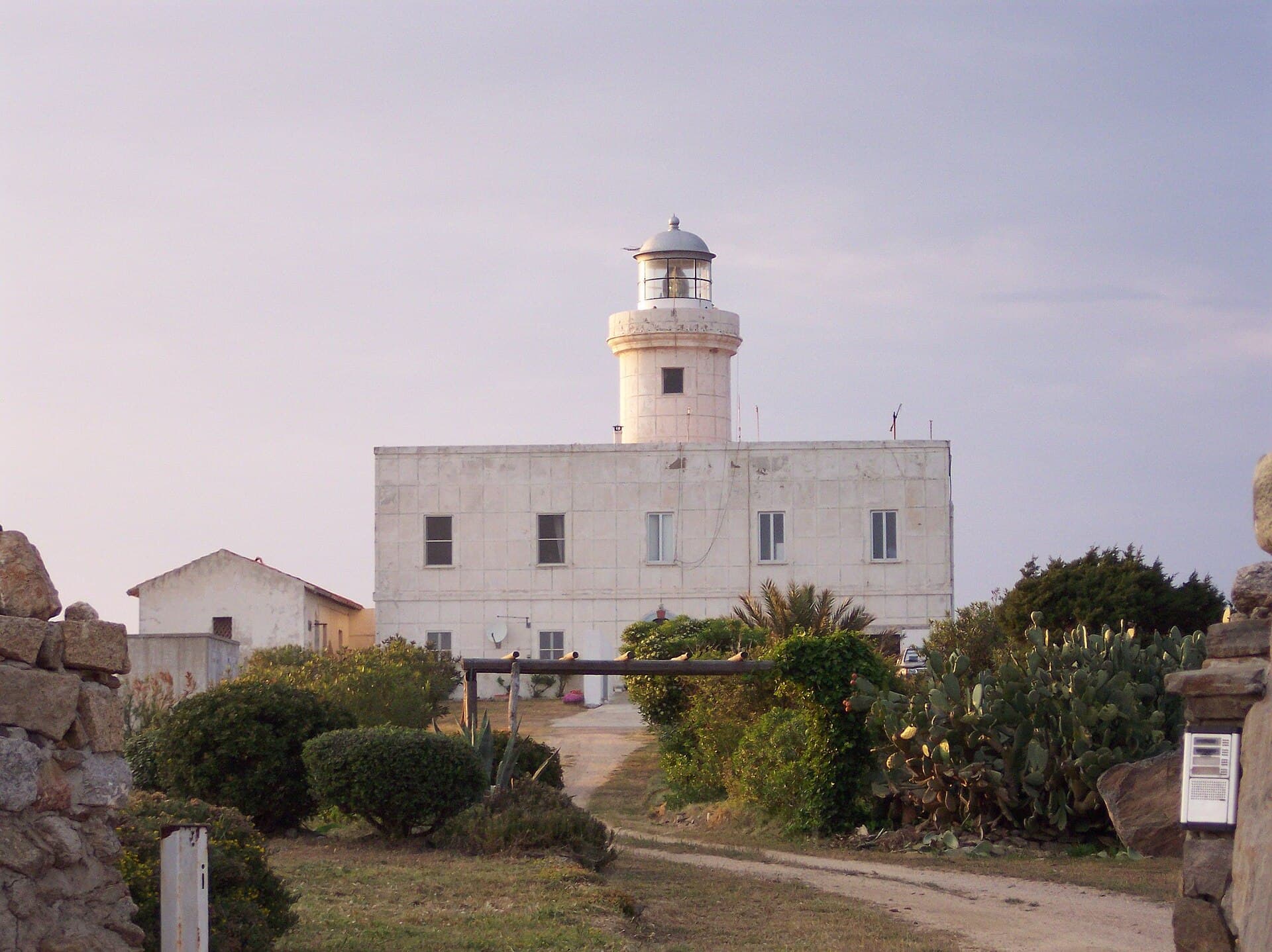 Capo Ferro lighthouse on the Costa Smeralda.